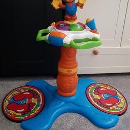 vtech sit to stand dancing tower in great working condition, just had new batteries put in for sale as no longer used £8 collection halewood or can possibly deliver depending on location