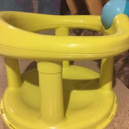 Baby bath seat 
From smoke and pet free home