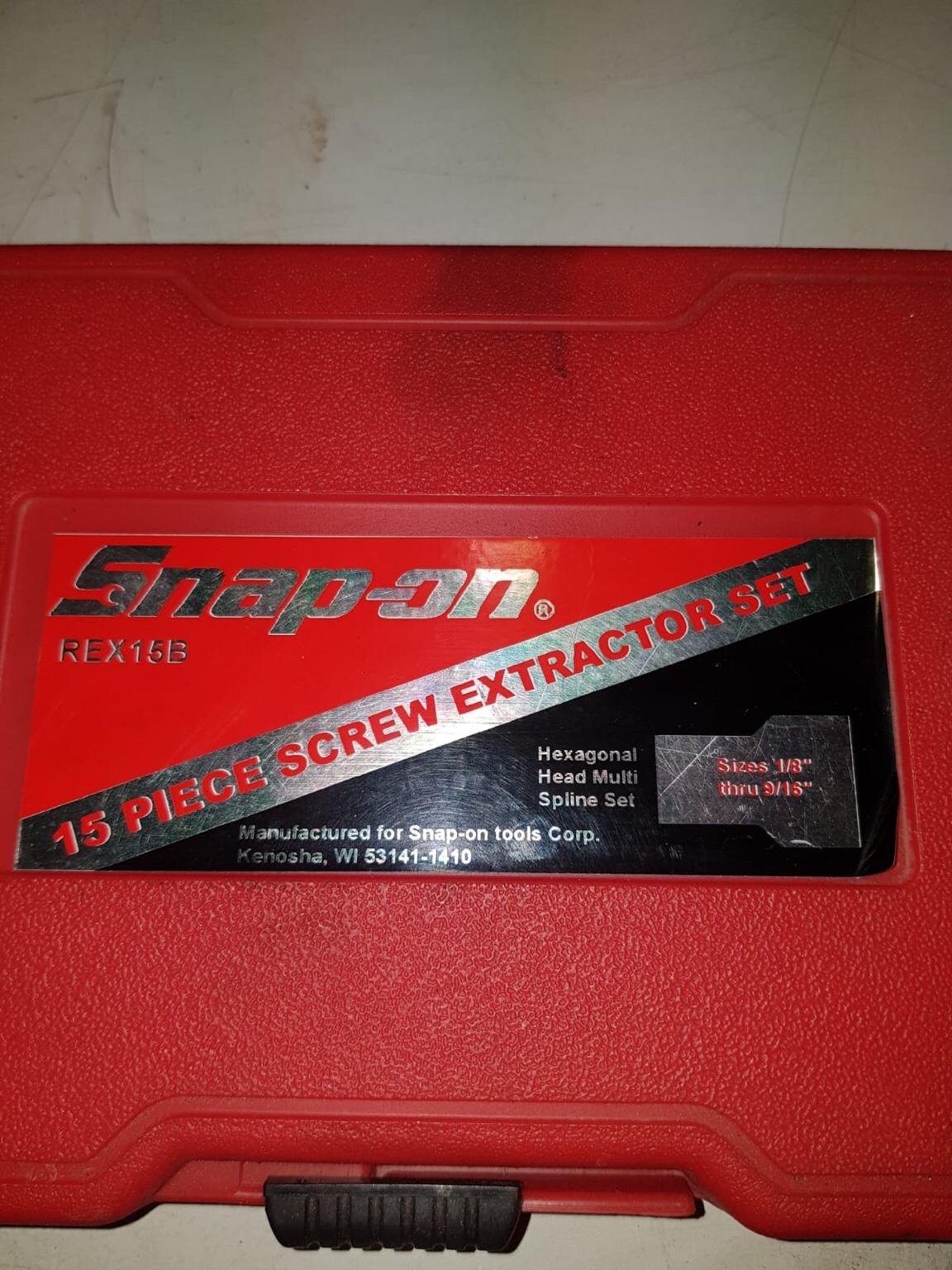 Snapon extractor set in S65 Rotherham for £45.00 for sale Shpock