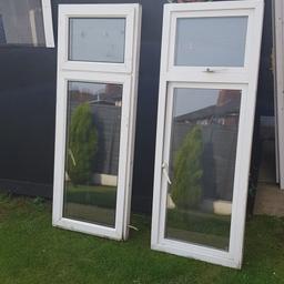 2 windows with glass
height 63 and 3 quarter inch
width 600mm
depth 60mm