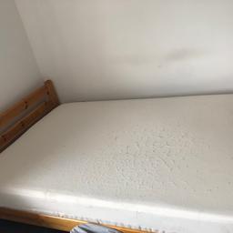 4 years old, medium firmness, removable/washable/changeable cover memory foam mattress free for someone who will enjoy it! It folds easy into a car, pick up only in Stockwell London. First person to collect will win it. 
