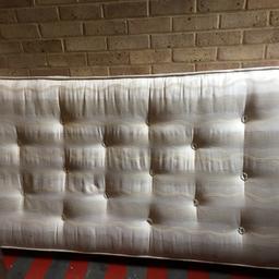 A GOOD QUALITY POCKET SPRUNG SINGLE MATTRESS. CREAM TWO SMALL PEN MARKS SEE PHOTOS. FREE IF COLLECTED THIS WEEKEND !