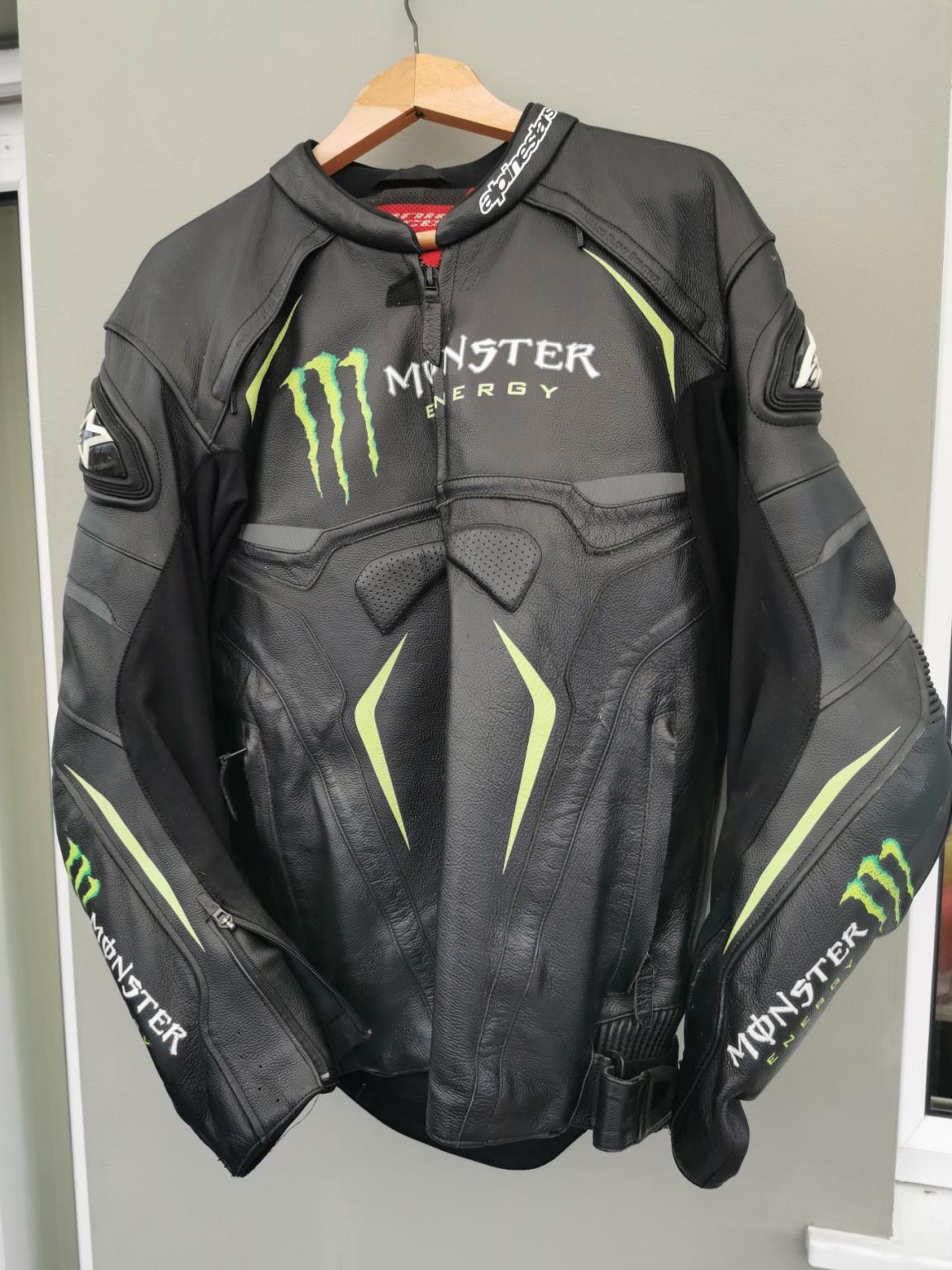 Alpinestars monster hotsell leather jacket