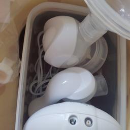 electric and manual breast pump. new filters come with it. electric one never used. collection only