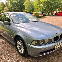 BMW 520i 2.2 V6 12 MONTHS MOT 

IMMACULATE CONDITION INSIDE AND OUT 

ENGINE AND GEARBOX IS LOVELY 

12 MONTHS MOT 

ALL PAPERWORK IS PRESENT 

WELL MAINTAINED 

CAR HAS ONLY COVERED 128,000 MILES 

NO ISSUES AT ALL 

ALL FOUR BRAND NEW MICHELIN TYRES RECENTLY FITTED 

INTERIOR IS STUNNING 

PLEASE CALL FOR MORE DETAILS ON 

07488353872 

£899 ONO PX WELCOME