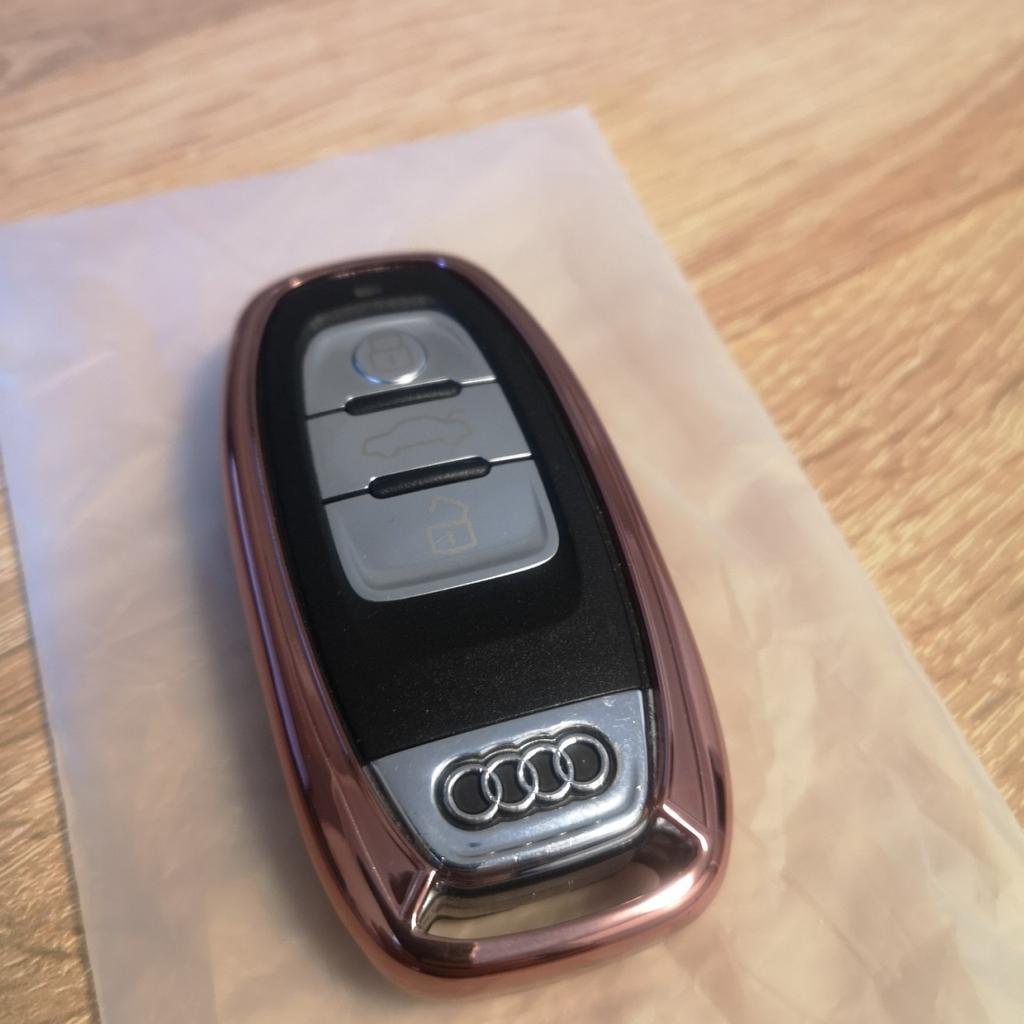 Audi Schlüssel Hülle Roségold 