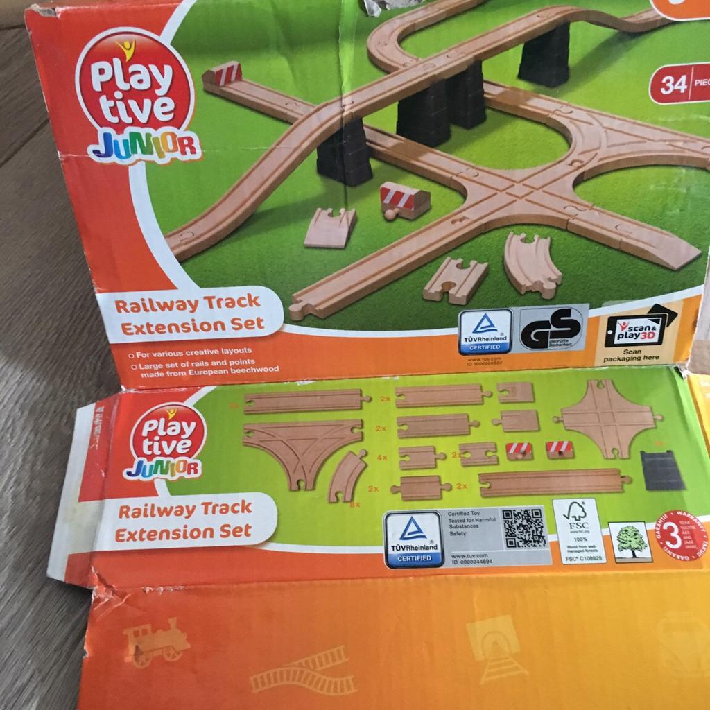 Playtive junior railway store track extension set