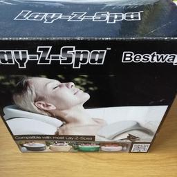 4 lay z Spa headrests

Excellent used conditon
Barely used
Very comfortable
2 with original box 2 unboxed.
Originally £35 for each box of 2 so initial price £70 total

Prepared to post if buyer pays postage. Open to reasonable offers. 