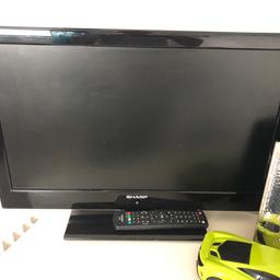 21” TV with remote, good for child’s bedroom