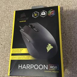 gaming mouse in perfect working order only used once as didn't find it a good size for my hand