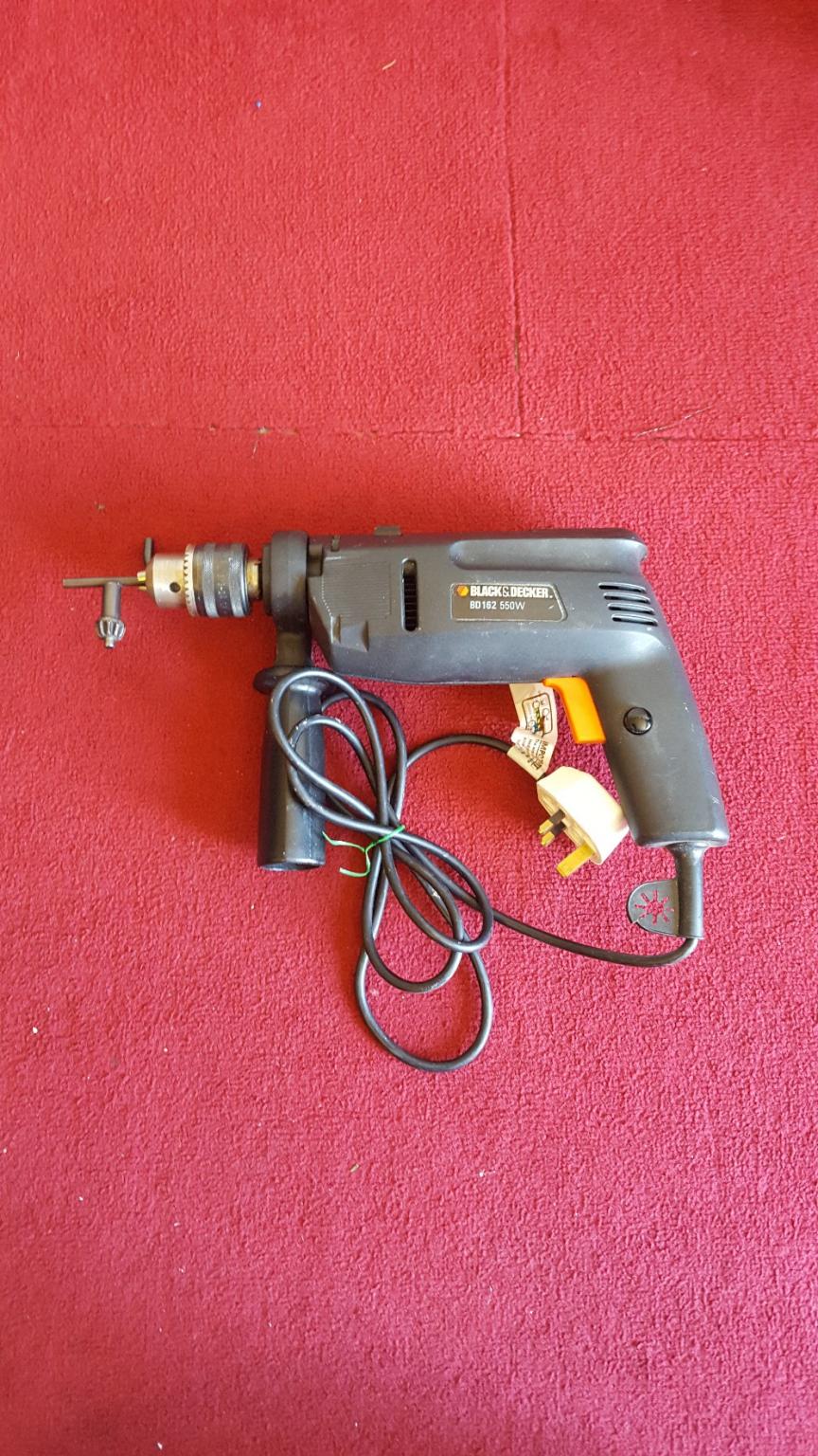 Black Decker BD162 550W 2 Speed Hammer Drill in TN23 Ashford for £18.00