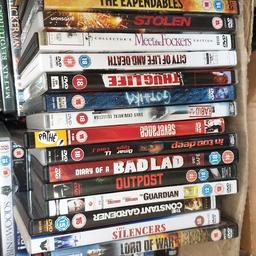 over 150 DVDs 

collection only killamarsh Sheffield

£5 for the lot.