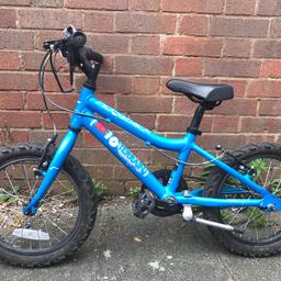 Ridgeback MX16 is a lightweight bike with a rugged aluminium frame making it easier for little ones to handle while still being tough.

My son has outgrown it.
PPR £190

Collection from Sydenham & Forest Hill