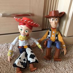 These were bought when the first movie came out and have been well loved by my children. official Disney Toy Story Toys. Not cheap toys Still fully functional and working. Nice collectors item