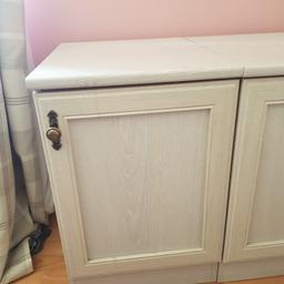 Pair of matching bed side Cabinets.