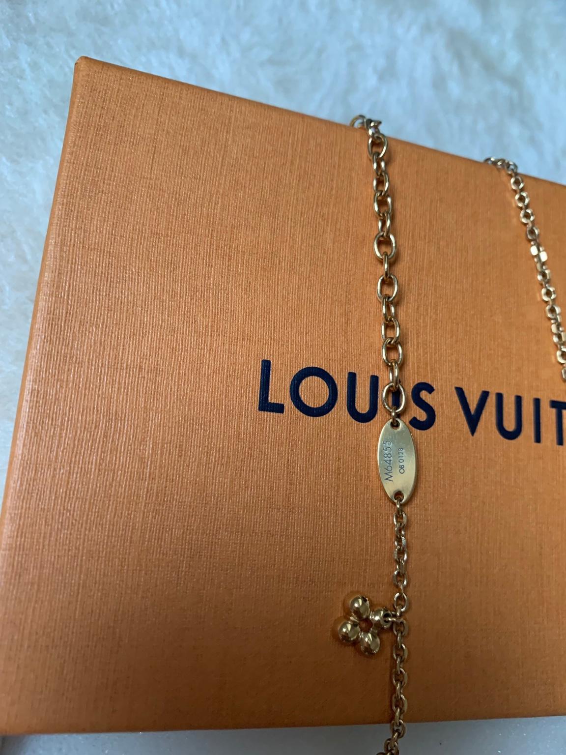 Louis Vuitton COLLANA FLESSIBILE BLOOMING M64855