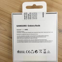 Brand new unused sealed box Samsung buds retail price is £139 just for£99 
I can deliver at extra cost.