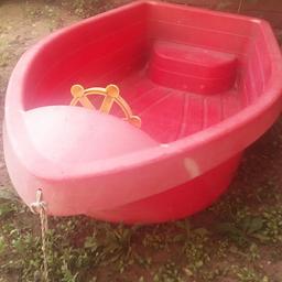 Kids Play Boat..
Red

Bought from shpock.
Was going to use as planter but way too big for the area.

Collection only as it's too big for my car same day collection £10