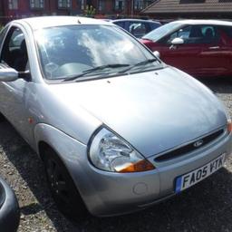 Ford KA 2005

Engine 1.3 Petrol
Transmission Manual

Car starts and drives good

- Airbags
- Power steering
- Central locking
- Radio

MOT till 03/02/2020

Car will be sold with full V5C

May PX

PLEASE READ OUR TERMS & CONDITIONS BEFORE CONTACTING US:

1. NO OFFERS, NO LAST PRICE ASKING, NO BARGAIN HUNTERS
Our cars are priced to sell. Last price askers will be blocked. Please respect your and our time.

2. All cars are sold only as SPARES OR REPAIRS WITH NO ANY WARRANTY GIVEN. Please note that those are old and cheap cars that can have minor or major issues and they are listed below their average sale price. If thats not what are you looking for then please don't contact us.

3. All credit and debit cards accepted.

4. Our cars are cheap so don't expect that they looks like new.

5. If you want us to secure car we require 30% non-refundable deposit. Car can be secured for 48 hours.

6. Unfortunatelly due to many timewasters if you wish us to deliver any car you need to pay for the car and for delivery firstly.

7. Because of purpose of our cars we recommend collection on a trailer/recovery. If you don't have any recovery we are able to help you with that.

8. We reject all calls from private numbers.

9. If there is no information about MOT in advert it means that there is no MOT. Please also note that valid MOT is not a confrimation that car is roadworthy (it means that it was when it pased MOT)

We hope that you will find car for you on our yard.

Best Regards