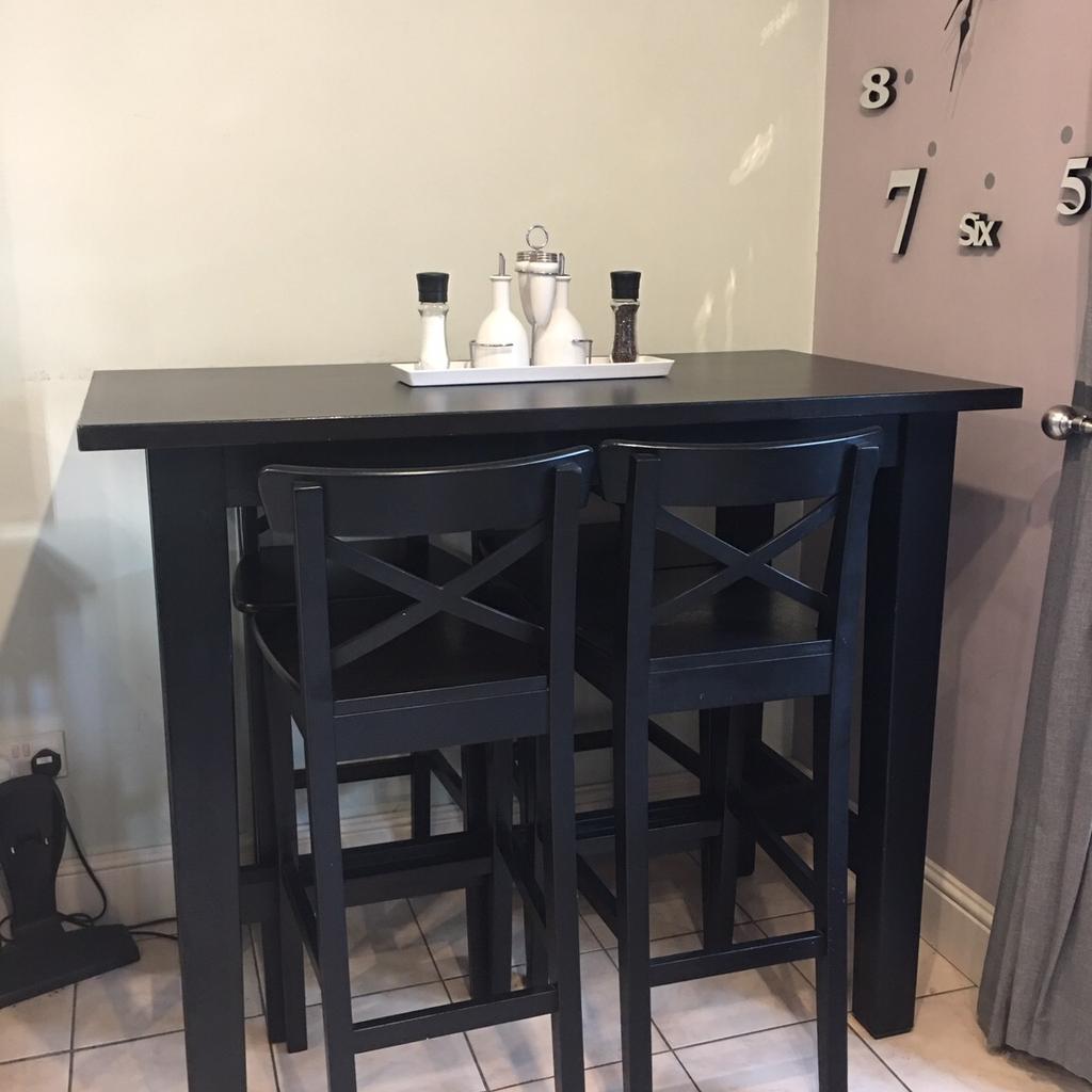 Ikea stornas bar table 4 ingolf bar stools in ME14 Maidstone fur 150 00 zum Verkauf Shpock DE