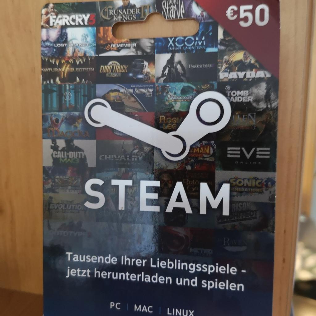Steam Gutschein Code 50 Euro in 40597 Benrath für € 38,00 zum Verkauf