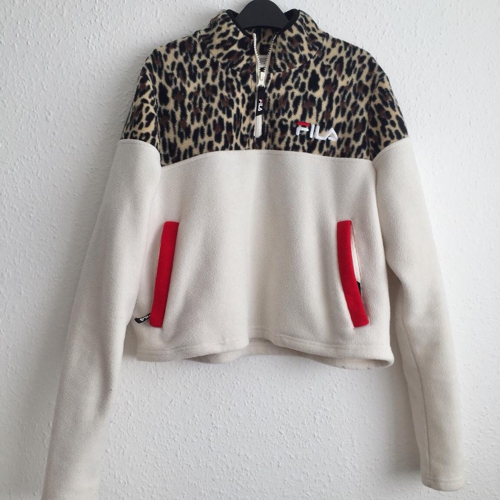 Fila leopard print clearance fleece