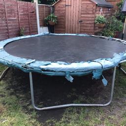 Used condition no net and padding has come off but still very much useable springs etc are all still good