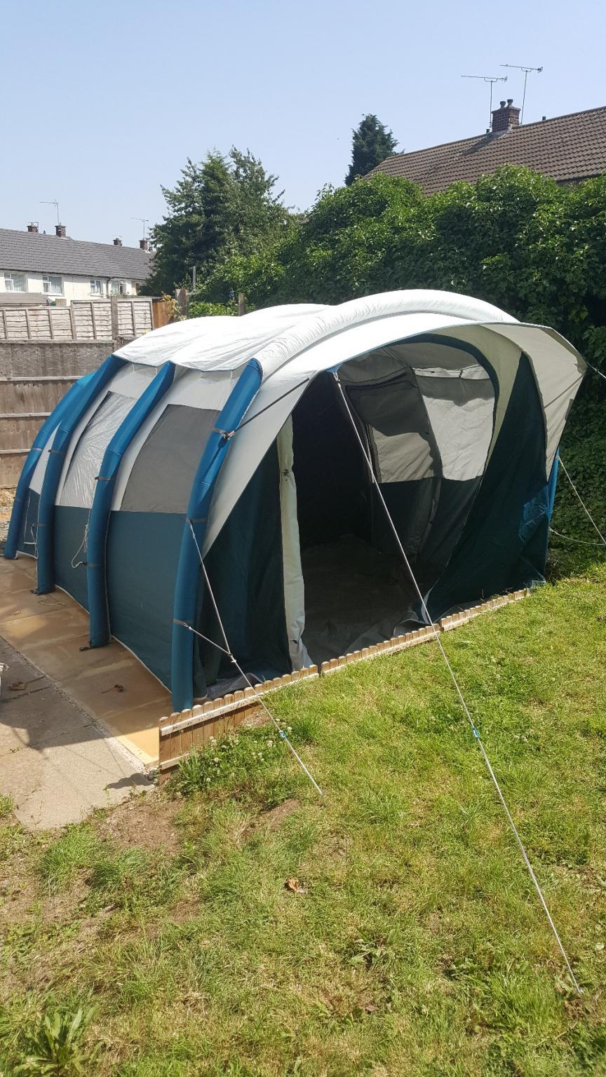 QUECHUA AIR SECOND FAMILY 6.3 XL 6 MAN TENT in Coventry für 300,00