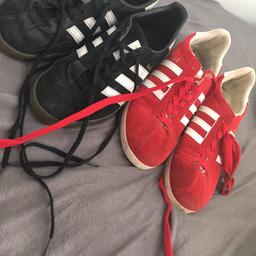 Both pairs for £20 open to offers 
Black pair is size 7 
Red pair is size 8