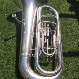 B&H Imperial 3V Compensating Tuba With Mouthpiece but no case
This instrument is in good condition