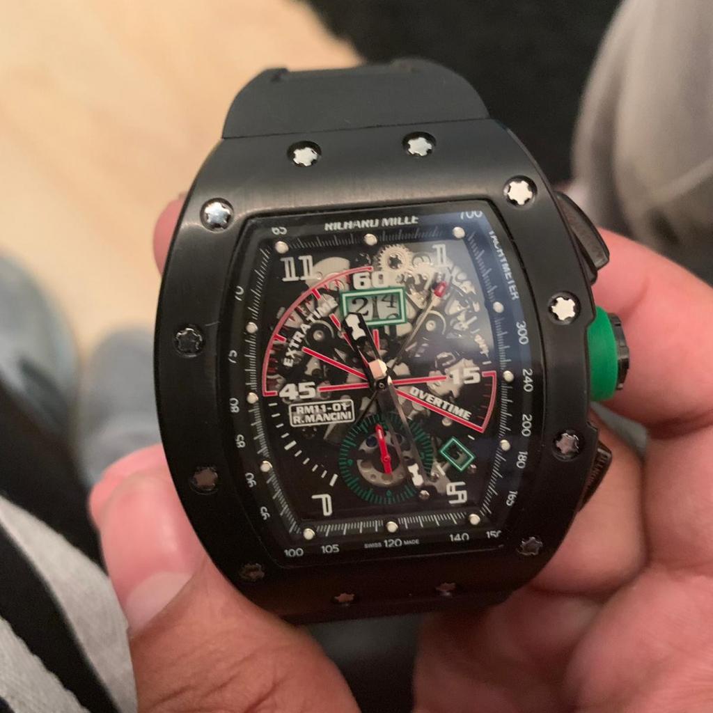 Richard Mille Black Phantom Watch in B18 Birmingham f r 350 00