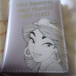Princess Jasmine passport cover title This Princess only travels first class. Un wanted gift any questions please ask will post for £1
