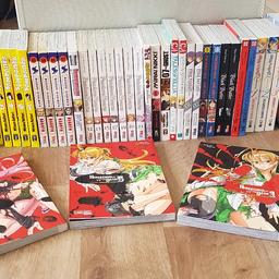Alle Mangas sind in ein guten Zustand, Preis ist Verhandlungsbasis.