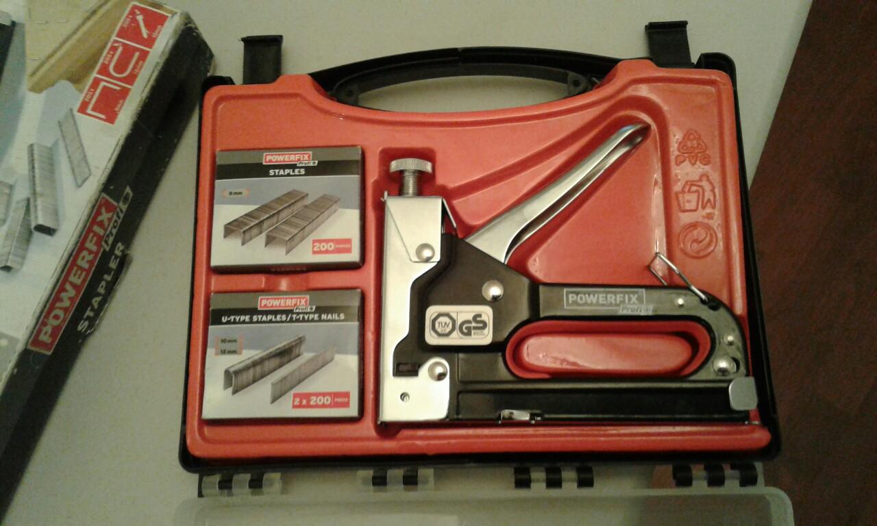 PowerFixProfiStapler For D.I.Y/Fabrics Etc. in SE7 Greenwich for £7.
