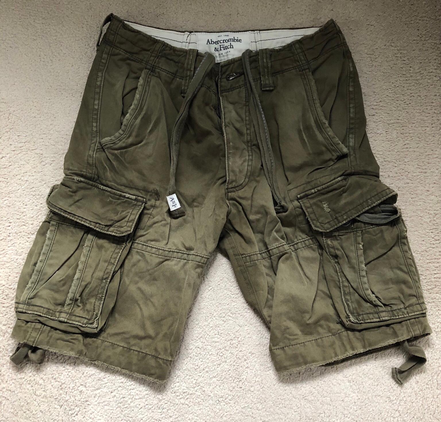 Abercrombie & Fitch cargo shorts in B37 Solihull for £10.00 for sale ...