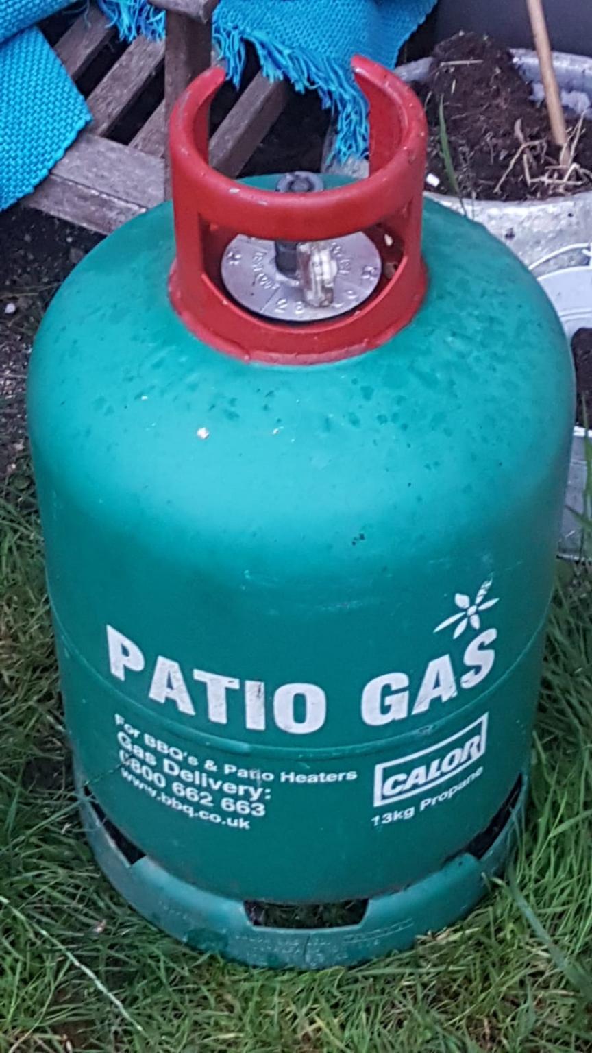 Calor patio gas Propane 13kg bottle Near NEW in NW9 for £45.00