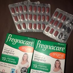 2 full packs of 75 tablets each
And one used pack of 54 tablets

Usually sold for £9.95 each