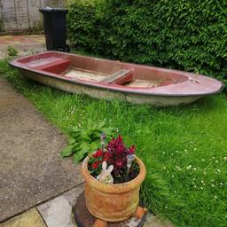 Hi was previously used in Bridlington harbour as a tender boat
all good condition for age
no leaks
drain hole at rear could be used in harbour/river or canal or with small engine in rear or with oars ect