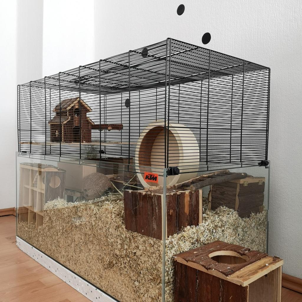 Kalolary Großer Hamsterkäfig Aus Acryl, 2-stöcki Produktbild-Vorschau 8