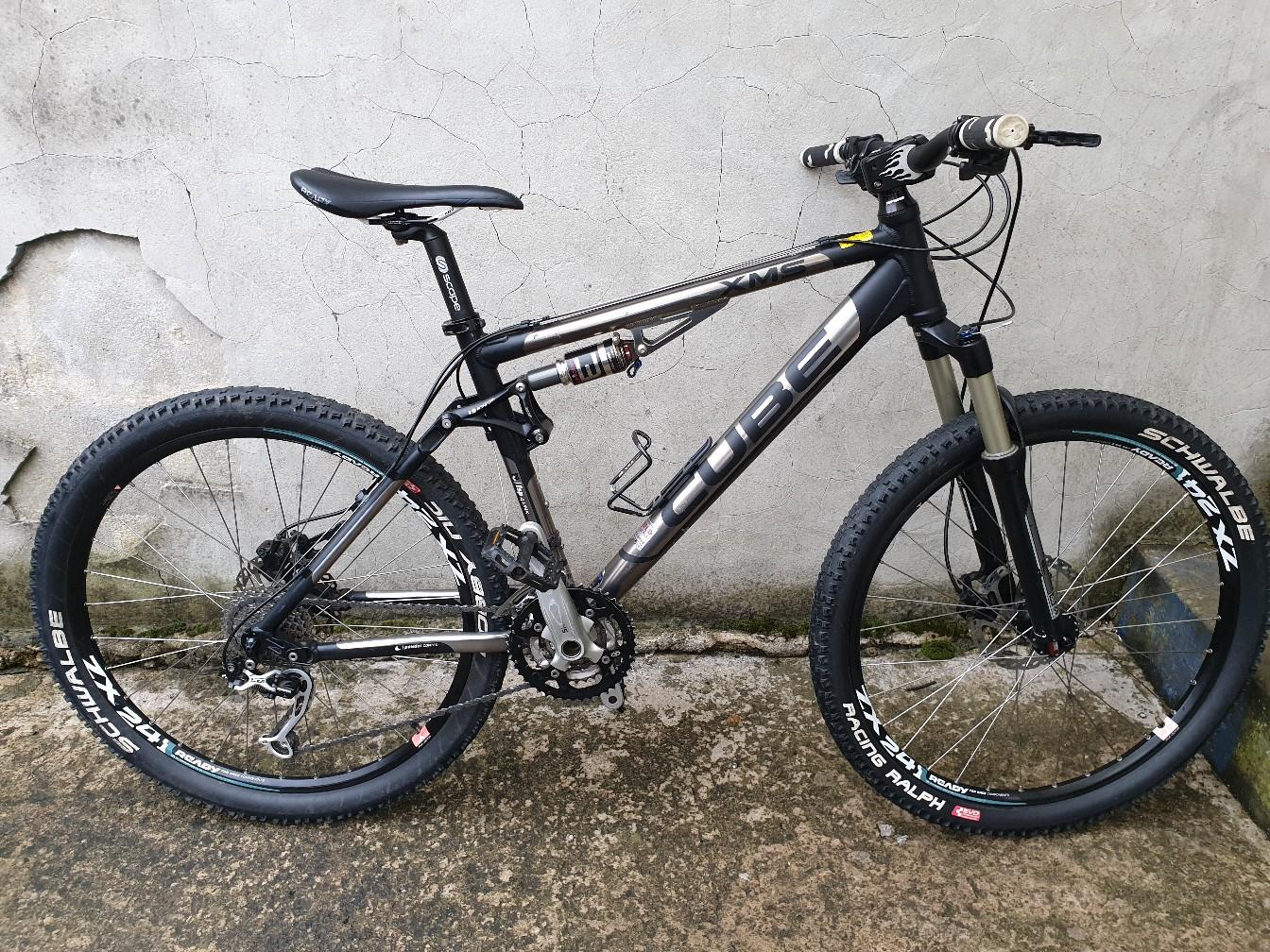 cube xms 26 dual suspension bike