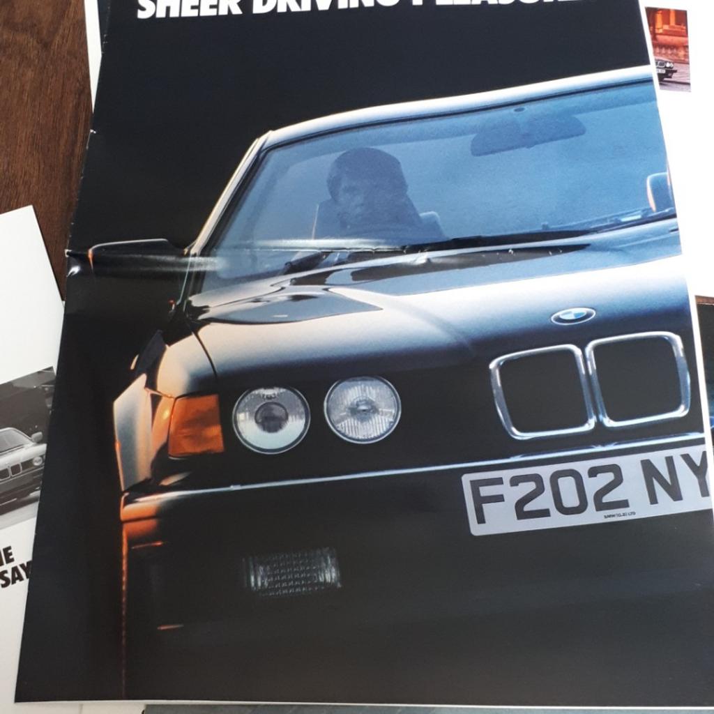 Bmw 7 series e32 brochures in ST19 Staffordshire für 5,00 £ zum Verkauf ...