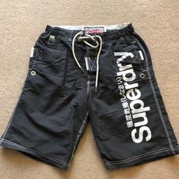 Men’s dark grey Superdry Shorts. Size medium, very good condition.