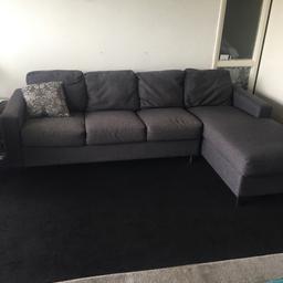 Grey corner sofa, in great condition, collection only... reasonable offers