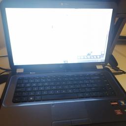 Hp Pavilion g6 Laptop
AMD A8 Processor with Radeon HD Graphics
6GB RAM
720GB HDD
DVD RW Drive
Windows 10

Includes battery and charger, excellent condition for age.
