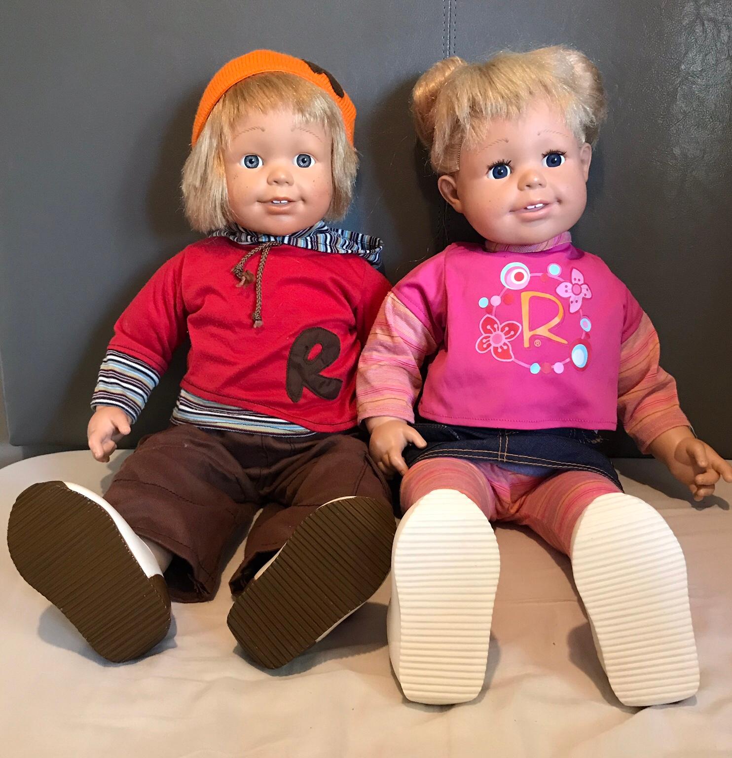 Robbie and cheap rosie dolls