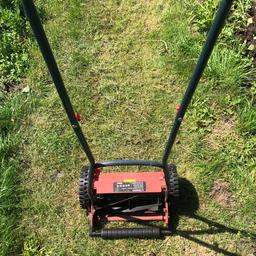 I’ve used this for a couple of years on an allotment, still works perfectly but I now have a petrol mower so it’s no longer needed