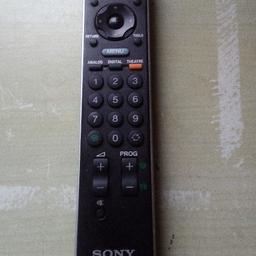 Sony remote control for TV and home cinema set up ex cond.