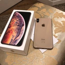 Iphone xs max gold, free sim, unlocked.
64 gb. Glass protection front and back.
Still with apple warranty,the phone is like new .
Please no stupid offers,only serious buyers.
