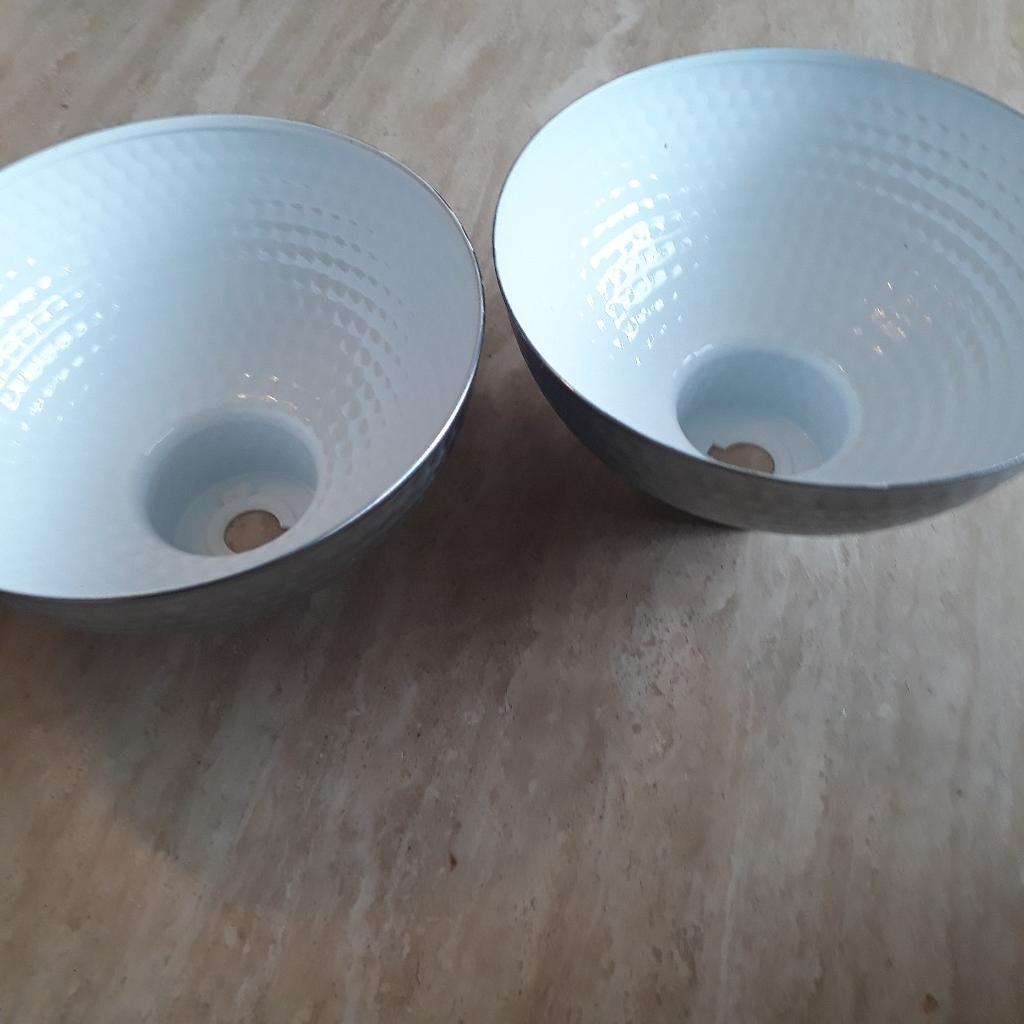 dome light shades chrome, excellent condition in TF7 Coalport für £ 15