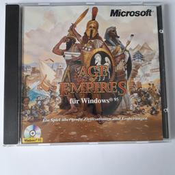 Age of Empires für Windows 95 Basis Spiel Game Computerspiel Strategie CD